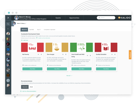 Talent engagement platform